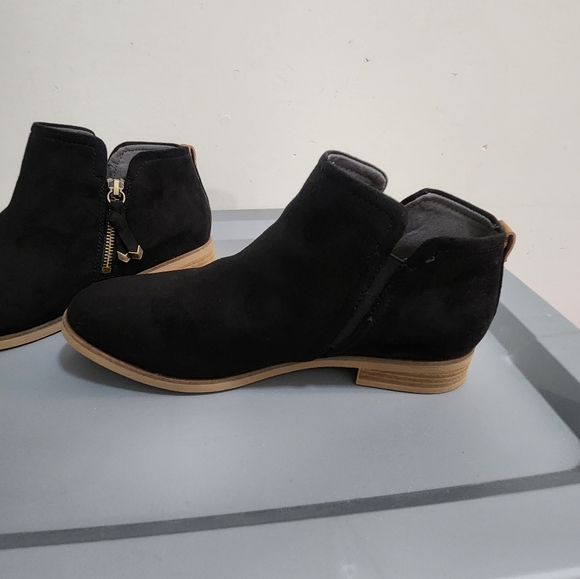 Womens Dr. Scholl's Astir Suede Black Bootie size 8 1/2 W - Picture 7 of 14